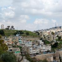 Amman, Jordan - View of Western Side of Citadel Hill