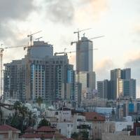 Amman, Jordan - View of Construction in Western Amman from Abdoun Bridge