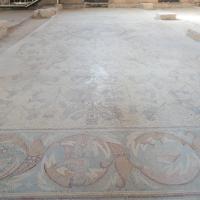 Church of the Apostles - Interior: Mosaic Floor, Eastern End Facing West