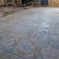 Church of the Apostles - Interior: Mosaic Floor, Eastern End Facing Southwest