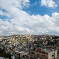 Darat al Funun - Exterior: Amman viewed Southeast from Western Terrace