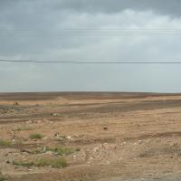 Azraq, Jordan - Landscape on the Road to Azraq