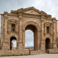 Arch of Hadrian - Hadrian's Arch, Southern Facade