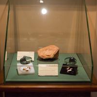 Jordan Museum - Interior: Installation of Ornaments and Inscribed Stones and Bones
