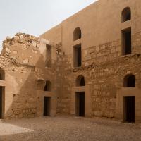 Qasr Kharana - Exterior: Inner Courtyard Facing Northeast
