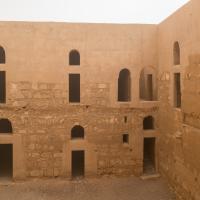 Qasr Kharana - Exterior: Courtyard from Upper Floor, Facing East from Western End of Complex