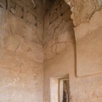 Qasr Kharana - Interior, Detail: Small Chamber on Southwestern Side of Complex, Upper Floor, Northwestern Corner