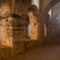 Qasr Kharana - Interior: Ground Floor, Chamber East of Main Entrance, Southern Side of Complex, Stables, Facing Northeast