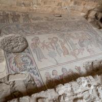 Hippolytus Hall - Interior: Mosaic Panels, Story of Hippolytus