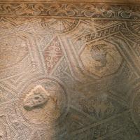 Crypt of St. Elianus - Interior: Mosaic on Floor of Crypt