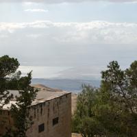 Mount Nebo, Jordan - View Southwest from Mount Nebo, Dead Sea and Jordan River Valley
