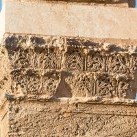 Qasr Mshatta - Detail: Pier Capital, Southern Side, Triple Arched Facade, Eastern Middle Pier