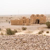 Qasr Amra - Exterior: Northern Elevation, Distant View