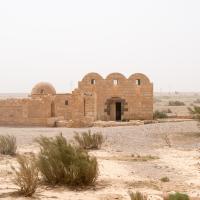 Qasr Amra - Exterior: Northern Elevation