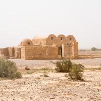 Qasr Amra - Exterior: Northeastern Elevation
