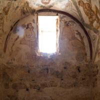 Qasr Amra - Interior: Apodyterium, Fresco and Vault, Eastern Wall