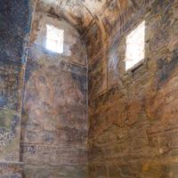 Qasr Amra - Interior: Main Hall, Northeastern Corner, Fresco of Hunting Scene