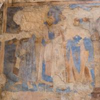 Qasr Amra - Interior, Detail: Main Hall, Western Wall Fresco, Six Kings