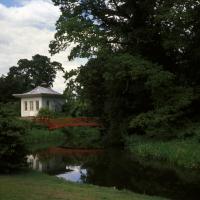 Chinese House at Shugborough Hall - Exterior: Garden View
