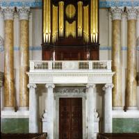 Chapel of Saint Peter and Saint Paul, Old Royal Naval College - Interior: West Facade and Organ
