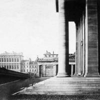 Royal Scottish Academy - Exterior: Portico, Side View