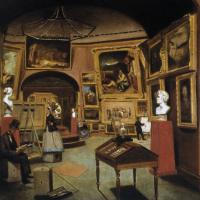 Interior of the National Gallery of Scotland - Interior