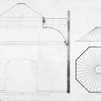 National Gallery of Scotland - Section and Elevation
