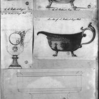 Kedleston Hall, Derbyshire - Designs for Silverplate for Nathaniel Curzon