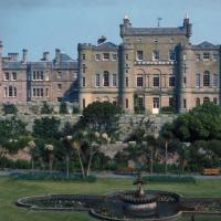 Culzean Castle - Exterior: View of South Front and Gardens