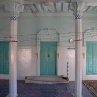 Qasr al-Munaysurah - interior, lime plaster decoration (malas)
