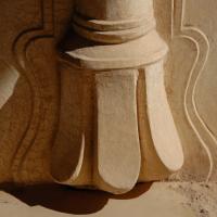 Qasr al-Munaysurah - pilaster, detail