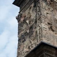 Igel Column - West and south facades, detail: Andromeda, Perseus, Cetus, Medusa