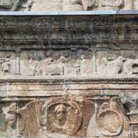 Igel Column - South facade, frieze detail: dining and food preparation