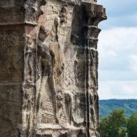 Igel Column - West facade, detail: Perseus fights Cetus