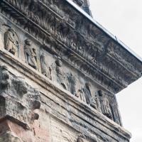 Igel Column - West facade, frieze detail: men bearing donations