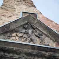 Igel Column - South facade, gable detail: Hylas and the nymphs