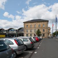 Mainz Hauptbahnhof - Exterior: South Façade and Parking Area