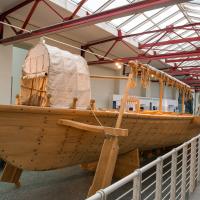 Museum für Antike Schiffahrt - Installation View: Military Ship Model, Type B