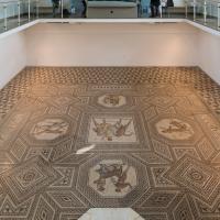 Villa Nennig - Atrium, Floor mosaic