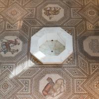 Villa Nennig - Atrium, Floor mosaic detail