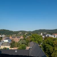 Trier, Germany - City view, looking west from the Porta Nigra