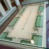 Rheinisches Landesmuseum Trier - Installation View: Model of the Hermengalerie in Welschbillig