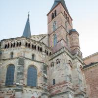 Trier Cathedral - East facade viewed from north