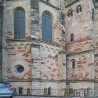 Trier Cathedral - Northeast facade, view from north