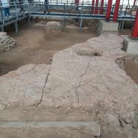 Colonia Ulpia Traiana - Baths excavation, floor