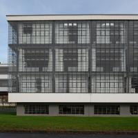 Bauhaus Dessau - Exterior: Western Facade of Southern Building (Workshop Wing)