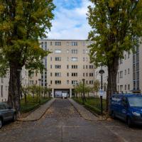 Berlin Apartment Complex - View of the Southern Facade of the Apartment Building from the Southern Courtyard