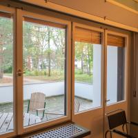 Masters’ Houses - Interior: window and the view of the back yard