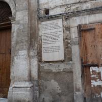 22 Str. Palazzo di Città - Plaque and Portal