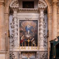 Basilica Cattedrale di Sant'Agata - Altar of "SS. Immacolata" with Painting by Frate da Copertino